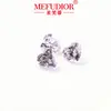 Zircón Blanco 5A en Forma de Corazón Piedra Suelta Corazón de Circonita Cúbica Artificial Piedra Artificial Semiacabado Joyería DIY Accesorios al por Mayor