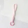 Estilo ins correa de muñeca para teléfono accesorio de juguete taza de teléfono tejida ventilador de mano tejido nudo fuerte