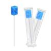 Escova de Dentes Descartável com Cerdas Dentadas para Higiene Oral, Escova de Dentes Confinamento com Haste de Esponja Médica, Disponível para Maternidade e Bebês