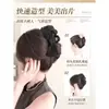 Sencillo pero Exquisito~ Pinza para el Cabello de Cinta de Lazo Simple Versátil de Alta Calidad, Pinza de Tiburón Grande Juguetona y Elegante para Mujeres