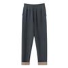 Pantalones casuales de cachemira al por mayor para hombre 100% cachemira pura otoño e invierno nuevos doble bolsillo cintura elástica pantalones casuales