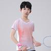 Roupas de treinamento de badminton infantil Calças Saia Terno esportivo Meninos e meninas Alunos do ensino fundamental e médio Camisa de tênis de mesa Grupo de compra Impressão