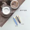 Polvo neón de arte para uñas moderno y popular, polvo de luna de alto brillo, polvo mágico espejo, polvo de aurora de sirena transparente, polvo de glitter para arte de uñas