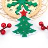 Navidad Transfronteriza Lindo Horquilla Infantil Accesorios Carcasa de Teléfono Móvil DIY Hecho a Mano Tarjeta de Pastel Accesorios de Polvo Dorado Brillante