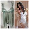 Pijama sexy para mujer estilo deseo puro encaje ropa interior seda de hielo emocional alto sentido tirantes camisón 2023 nueva ropa para el hogar