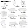 Tablero perforado colorido inspirado en la dopamina para decoración de pared de sala de estar, un nuevo estante de almacenamiento metálico engrosado con accesorios magnéticos, diseñado para ocultar imperfecciones