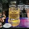 Porta-copos Luminoso Grátis, Copo de Whisky Giratório Moderno, Copo de Bebida de Alto Valor, Copo para Alívio de Estresse, Copo Luminoso Personalizado