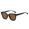Gafas de Sol Cuadradas de Moda de Alta Gama Gafas con Inserciones de Pin de Propionato de PC Protección Solar Protección UV Específicas para Conducir Gafas Gm