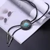 Polo Cuello Europeo y Americano Corbata BOLO para Hombre Corbata de Joya Flor de Cristal Collar Vintage Nuevos Accesorios