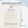Acessórios de Unha para Arte de Unhas Mini Borboleta em Liga Estilo Coreano, Unhas Fofas Estilo Fada Pintadas em Spray, Acessórios de Unha Usáveis