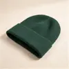 Chapéu de Lã com Capuz Popular Versátil Quente para Outono e Inverno para Homens, Chapéu de Tricô à Prova de Vento para Exterior, Chapéu de Lã para Mulheres Fábrica