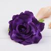 Cabeça de Rosa de Tecido 10cm Decoração de Parede de Flores de Fundo Flor de Seda Simulada Adorno de Cabeça de Casamento Acessórios de Flores Fabricante Atacado