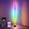 Nova Luminária de Canto de Luz Ambiente RGB LED Ativada por Som e Controlada por App, Exclusiva para Vendas Internacionais, Totalmente Certificada