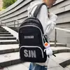 Versión Coreana Ins Mochila Escolar para Mujer 2023 Estudiantes de Secundaria y Preparatoria Versátil Estilo Extranjero Mochila Casual para Estudiantes Viajeros