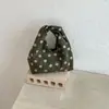 Bolso de Lona de Lunares Bolso de Hombro Doble Cara para Mujer Nuevo Estilo 2026 Bolso Tote Casual Relajado de Gran Capacidad Bolso para el Trabajo