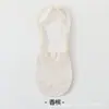 Calcetines Invisibles de Encaje de Seda Hielo de Corte Profundo para Mujer, Temporada Primavera/Verano 2026, con Suela de Algodón, Patrón Floral y de Hojas, para combinar con zapatos de vestir y zapatillas