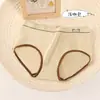 Ropa interior con diseño de oso de dibujos animados lindos, Transpirable, Ligera y Cómoda, Control de abdomen sin costuras, Ropa interior de color contrastante para niñas y niños