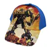 Gorra de red Spiderman Ultraman para niños transfronteriza gorra de béisbol de dibujos animados princess europea y americana sombrero de sol transpirable