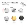 Rebites de Parafuso Hexagonal Kimberly Alto Brilho 8-15mm Pinos Hexagonais Acessórios para Vestuário Rebites Hexagonais Galvanizados