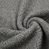 Cuello alto medio, estilo old money, medio abotonado, suéter de punto grueso, unisex de otoño, estilo fresco y relajado, tejido pullover