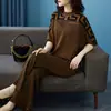 Vestido de Primavera de Alta Calidad para Madre de Mediana Edad de Manga Media de Algodón Mercerizado Estilo Nuevo Estilo Occidental Reductor de Edad Elegante Traje Casual de Moda