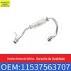 Aplicável ao tubo de retorno da Série 7 X6 da BMW 740Li tubo de água de resfriamento F01E71 tubo de dissipação de calor OE 11537563707