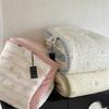 Colcha Doudou de Orden Coreana, Lavable a Máquina, Patrón Floral Pequeño, Algodón Puro, Colcha de Primavera y Otoño, Engrosada para Calidez, Colcha de Invierno, Adecuada para Habitaciones Calefaccionadas