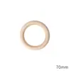 15-100mm Cor de Madeira Anel de Madeira Anel de Madeira Anel para Pendurar Artesanal DIY Corrente para Celular Pingente Pulseira Acessórios Material Joia