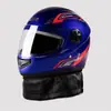 Casco para Motocicleta de Vehículo Eléctrico Certificado 3C Estándar Nacional Cobertura Total Ligero Resistente al Viento Invernal Antivaho Cálido y Seguro Casco Integral