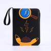 Livro de Cartas Pokemon, Livro de Coleção Pokemon de Grande Capacidade, Porta-Cartões de Monstro Pet Elf com Bolsos de Aba de 4 Quadrados