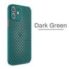 Adecuado para Funda de Teléfono Móvil Apple 18Promax, Disipación de Calor, Diseño Hueco Transpirable de Panal, Funda Protectora para iPhone 17, Funda Suave 16, Funda 15