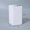 Caixa de Papelão Branca Spot Caixa Retangular Espessa Branca Caixa de Embalagem Caixa Colorida de Papel Branco Caixa de Embalagem para Presente Pode Ser Personalizada