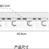 Nuevo Gancho para Mopa Multifuncional Montado en la Pared del Baño Gancho Adhesivo Sin Rastro y Sin Taladro Soporte Fuerte para Escoba Estante para Mopas