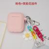 Funda protectora para auriculares Airpods aplicable con colgante de corazón funda protectora para AirPods Pro auriculares Bluetooth al por mayor