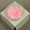 Flor mágica flor eterna gigante 9-10CM flor luz nocturna lote directo cubierta de vidrio 1 rosa paquete de materiales diy