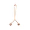 Clip para bufanda de seda de venta caliente transfronteriza para mujer étnico cubierta turbante fijo clip de metal en forma de U clip para cuello de bufanda de gasa broche pequeño antiluz