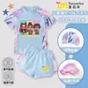 Nuevo Conjunto de Bikini Kpop Demon Slayer para Niñas de Verano para Niños, Traje Conservador de Dos Piezas de Secado Rápido con Protección Solar para Niños Mayores