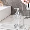 Botella dispensadora de gel de ducha para baño Regalo para el hogar Suministros de baño Botella de gel de ducha de queso corrugado Botella de desinfectante de manos