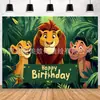Directo de fábrica El Rey León Simba Mufasana Nuevo Arreglo de Fiesta Cumpleaños Cálido Foto Infantil