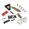 Letrero de metal Suministro audio logo equipaje ropa herrajes producción de letreros impresión puertas y ventanas muebles de baño placa de nombre