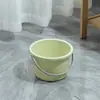 Balde de Lavanderia Espesso com Tampa, Balde Plástico Doméstico, Balde de Banho para Dormitório Estudantil, Balde Grande para Armazenamento de Água, Balde de Água para Atacado