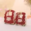 Caja de Dulces para Boda 2026 Nuevo Modelo Caja de Dulces de Lujo Ligero Caja de Dulces para Boda Estilo Bosque Bolsa Creativa de Dulces para Llevar