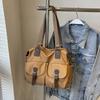 Bolsa Simples 2025 Bolsa de Nylon Bolsa de Ombro Nova Casual Grande Bolsa Grande Capacidade Bolsa Feminina Bolsa Tote