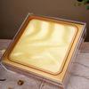 Caja de regalo de acrílico cuadrada, venta al por mayor, transparente, para productos de salud, pepino de mar universal, nido de pájaro, cordyceps, caja de embalaje de plástico.