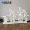 Impresión 3D Servicio Personalizado Modelo Réplica Molde Muñeca Procesamiento de Coloración Resina SLA Material Blanco Material Negro