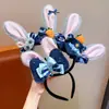 Diadema de Cabeza de Judy de Disney Diadema de Felpa de Conejo y Zanahoria Accesorios para el Cabello para Mujeres Foto en el Parque Zootopia