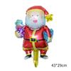 Mini Balões de Natal, Boneco de Neve de Natal, Decorações de Natal, Decorações de Festa, Balões, Moinhos de Vento de Doces, Feriado