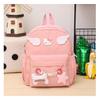 Mochila de desenho animado do jardim de infância mochila fofa 2024 nova bolsa bolsa bolsa mochila coreana ins pequeno fresco