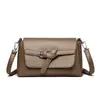 Yue Zi 2026 Verão Nova Bolsa de Ombro Único Simples Bolsa Transversal Bolsa de Axila para o Trabalho Pequena Bolsa Quadrada Bolsa de Mão Feminina