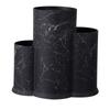 Portacuchillos de plástico aleatorio de inserción directa de fábrica almacenamiento doméstico portacuchillos portacuchillos de cocina portacuchillos de cocina productos de cocina utensilios de cocina de tres barriles cuchillo